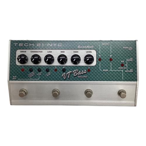 TECH 21 (テック 21) ベース用プリアンプ Sansamp VT Bass Deluxe