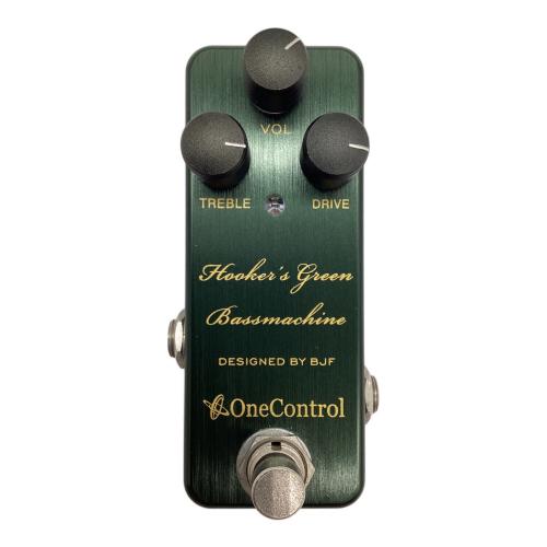 One Control (ワンコントロール) ベース用オーバードライブ Hooker's Green Bass Machine