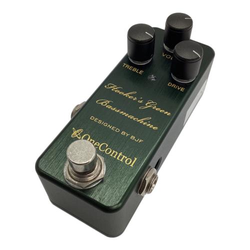 One Control (ワンコントロール) ベース用オーバードライブ Hooker's Green Bass Machine