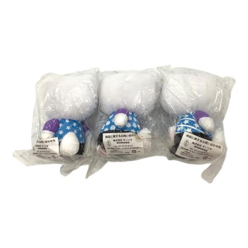 ハローキティー レトロ ハローキティ 総柄ぬいぐるみ5Pセット