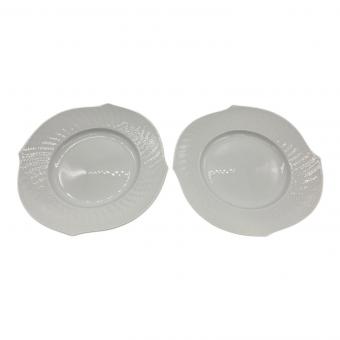 Meissen (マイセン) 波の戯れ プレート 約19cm ホワイト