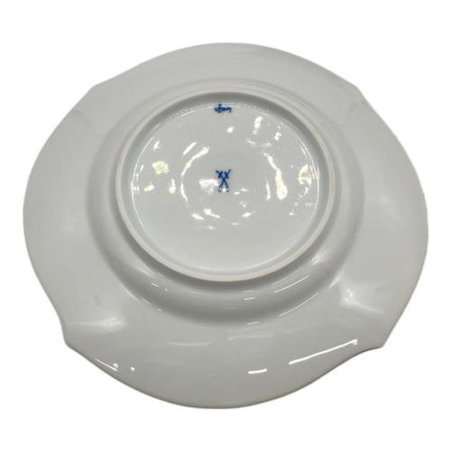 Meissen (マイセン) 波の戯れ プレート 約19cm ホワイト