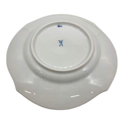 Meissen (マイセン) 波の戯れ プレート 約19cm ホワイト