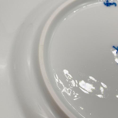 Meissen (マイセン) 波の戯れ プレート 約19cm ホワイト