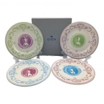Gien (ジアン) 絵柄違いプレート gien marie antoinette 4Pセット