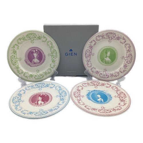 Gien (ジアン) 絵柄違いプレート gien marie antoinette 4Pセット