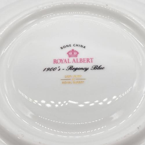 ROYAL ALBERT (ロイヤルアルバート) カップ&ソーサー 100周年記念限定品 1900年代復刻 リージェンシーブルー