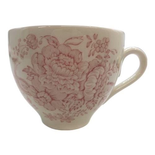 BURLEIGH (バーレイ) カップ&ソーサー&プレート ピンク Pink Asiatic Pheasants Large