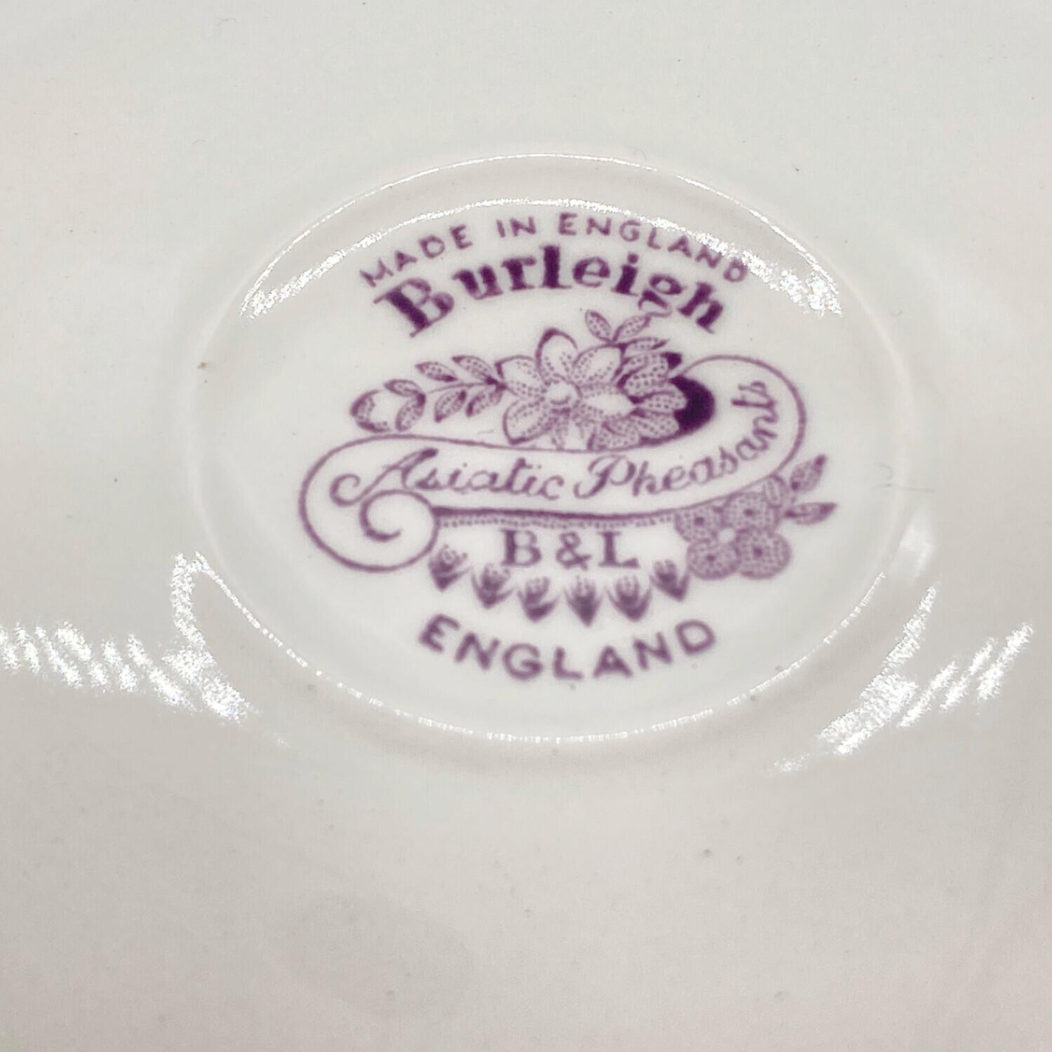 BURLEIGH (バーレイ) カップ&ソーサー パープル ソーサーキズ有 Plum