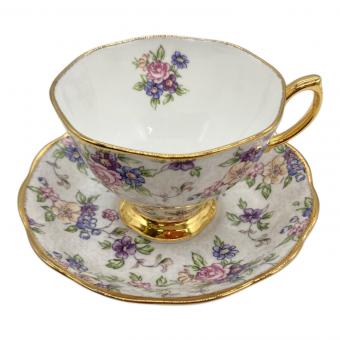 ROYAL ALBERT (ロイヤルアルバート) カップ&ソーサー 100周年記念 1940年代復刻 English Chintz
