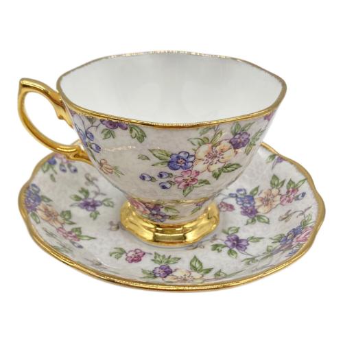 ROYAL ALBERT (ロイヤルアルバート) カップ&ソーサー 100周年記念 1940年代復刻 English Chintz