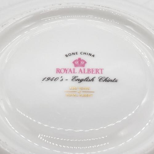 ROYAL ALBERT (ロイヤルアルバート) カップ&ソーサー 100周年記念 1940年代復刻 English Chintz