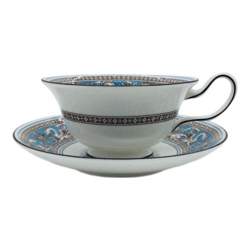 Wedgwood (ウェッジウッド) フロレンティーン・ターコイズ　カップ&ソーサー(ピオニー) 　
