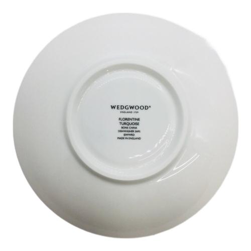 Wedgwood (ウェッジウッド) フロレンティーン・ターコイズ　カップ&ソーサー(ピオニー) 　