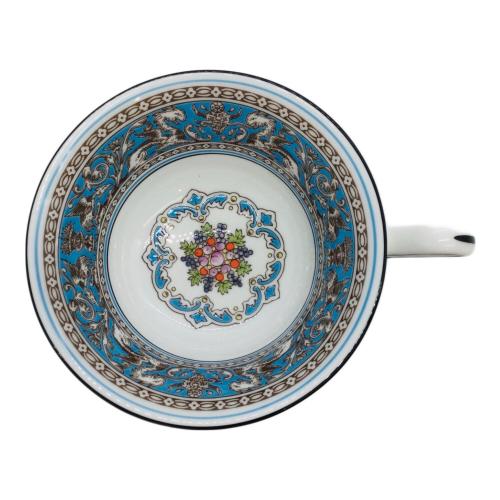 Wedgwood (ウェッジウッド) フロレンティーン・ターコイズ　カップ&ソーサー(ピオニー) 　