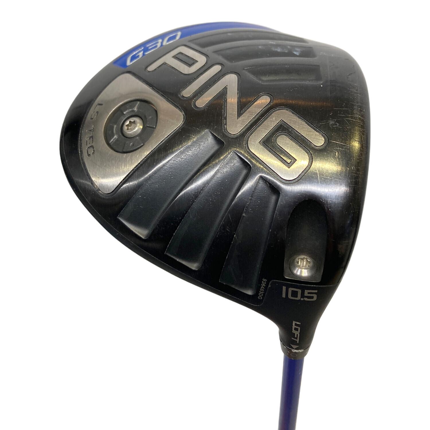 PiNG (ピン) ドライバー G30 フレックス【SR】 ロフト角【10.5