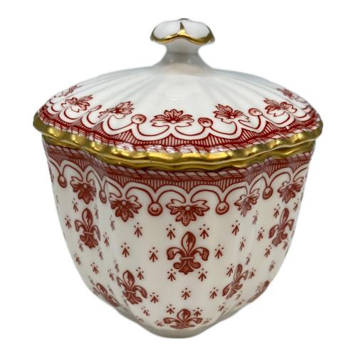 spode (スポード) シュガーポット フルールドリス レッド