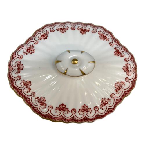 spode (スポード) シュガーポット フルールドリス レッド