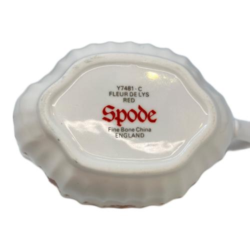 spode (スポード) クリーマー フルードリス レッド