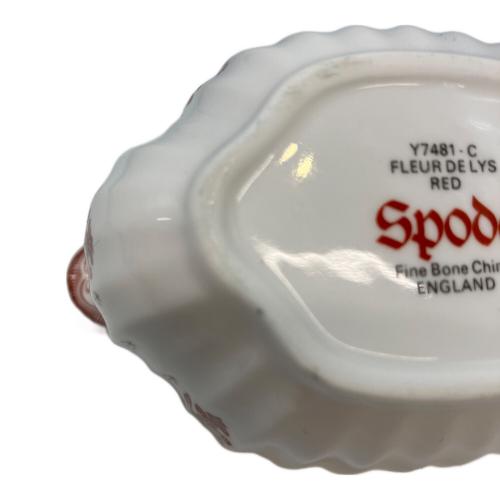 spode (スポード) クリーマー フルードリス レッド