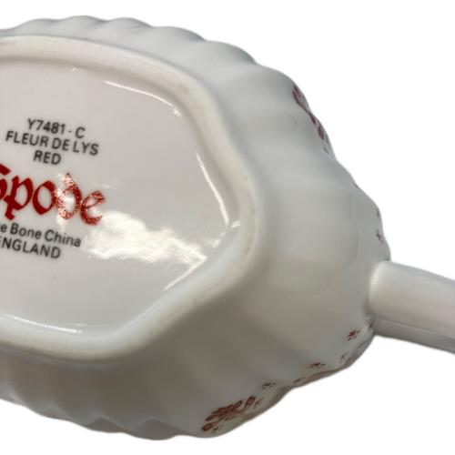 spode (スポード) クリーマー フルードリス レッド
