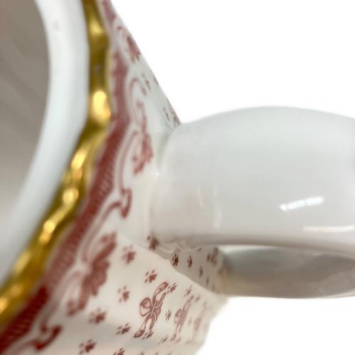 spode (スポード) コーヒーポット フルール ド リス レッド