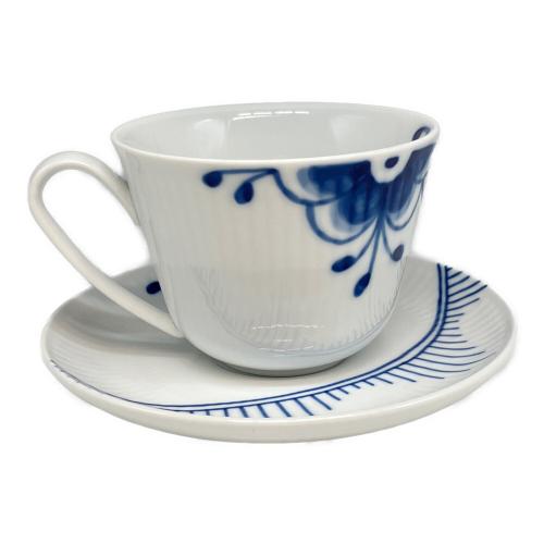 ROYAL COPENHAGEN (ロイヤル・コペンハーゲン) カップ&ソーサー ブルーフルーテッド・メガ