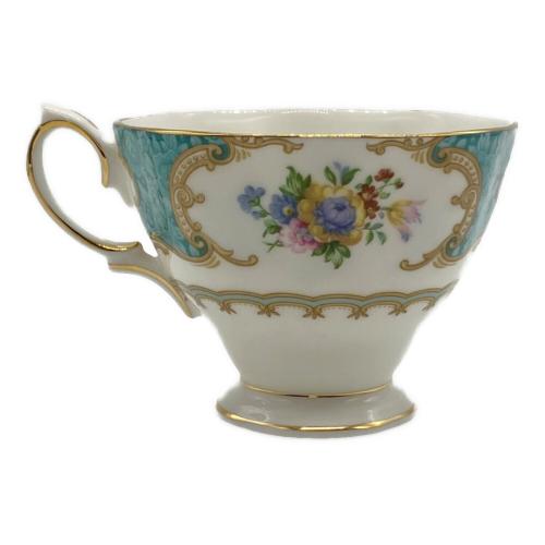 ROYAL ALBERT (ロイヤルアルバート) カップ&ソーサー ブルー 花柄 レディーアスコット