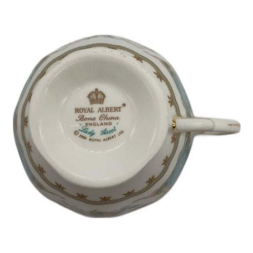 ROYAL ALBERT (ロイヤルアルバート) カップ&ソーサー ブルー 花柄 レディーアスコット
