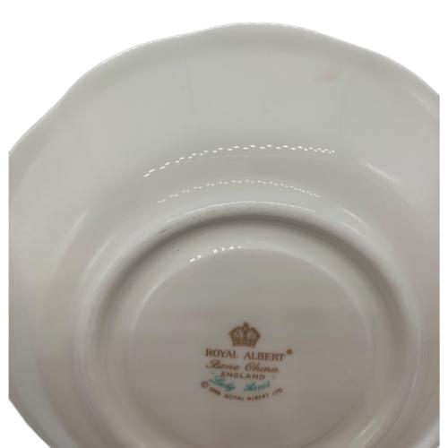 ROYAL ALBERT (ロイヤルアルバート) カップ&ソーサー ブルー 花柄 レディーアスコット