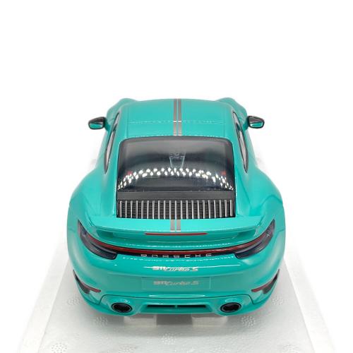 MINICHAMPS (ミニチャンプス) ダイキャストカー グリーン PORSCHE 911 TURBO S COUPE SPORT DESIGN