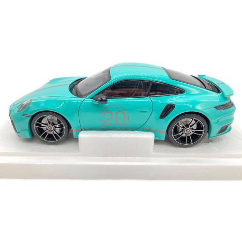 MINICHAMPS (ミニチャンプス) ダイキャストカー グリーン PORSCHE 911 TURBO S COUPE SPORT DESIGN