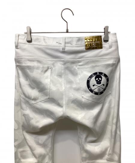 MARK&LONA (マークアンドロナ) ゴルフウェア(パンツ) ホワイト サイズ