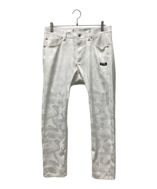 MARK&LONA (マークアンドロナ) ゴルフウェア(パンツ) ホワイト サイズ:48