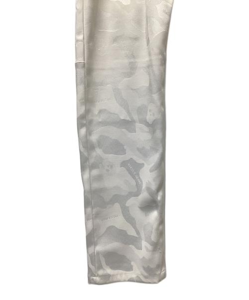 MARK&LONA マーク&ロナ ホワイトカモフラージュパンツ MARK&LONA (マークアンドロナ) ゴルフウェア(パンツ) ホワイト サイズ
