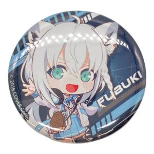 ホロライブ μ 白上フブキ ちびキャラ缶バッジ 「バーチャルYouTuber ホロライブ hololive GAMERS fes. 超超超超ゲーマーズ アタリ付きランダムくじ」 キャラクターグッズ 1