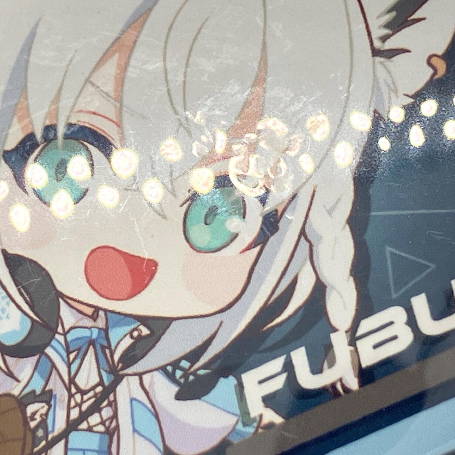 ホロライブ μ 白上フブキ ちびキャラ缶バッジ 「バーチャルYouTuber