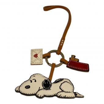 PEANUTS (ピーナッツ) キーリング ブラウン