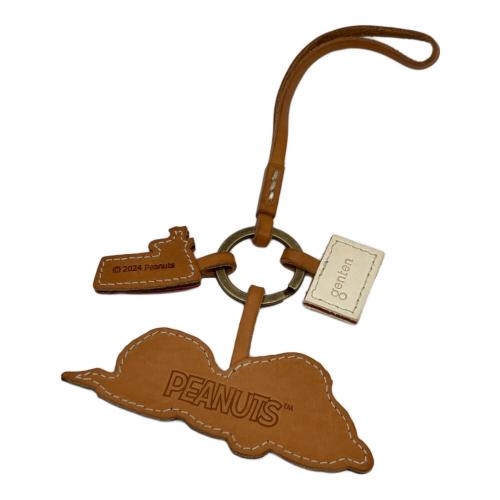 PEANUTS (ピーナッツ) キーリング ブラウン