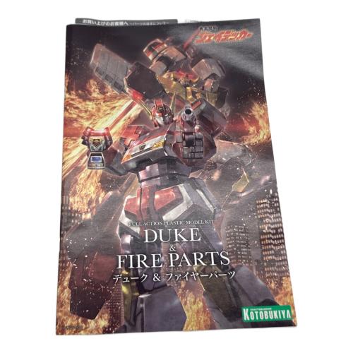 コトブキヤ プラモデル 勇者警察ジェイデッカー デューク＆ファイヤーパーツ