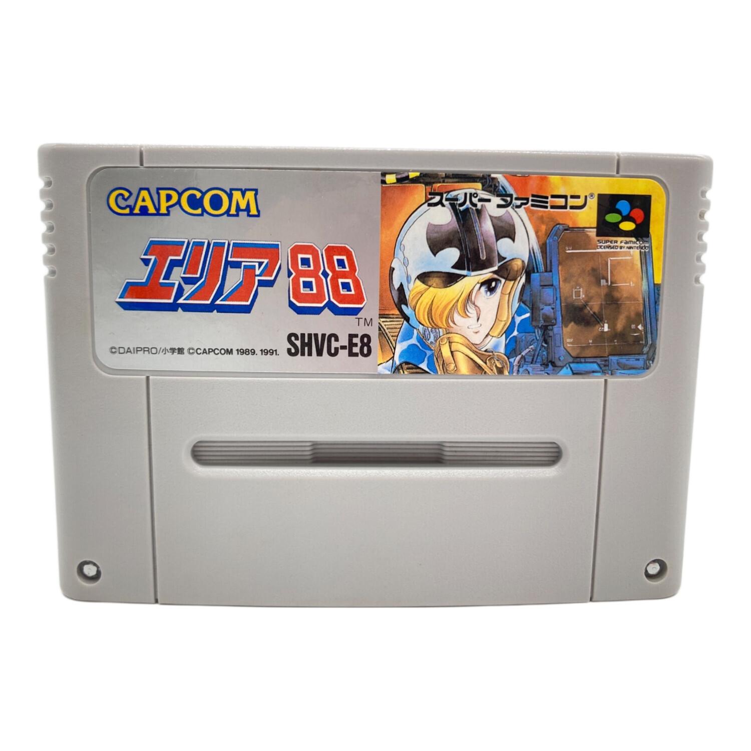 CAPCOM - エリア88　スーパーファミコンソフト カプコン スーパーファミコン用ソフト エリア88 -｜トレファクONLINE