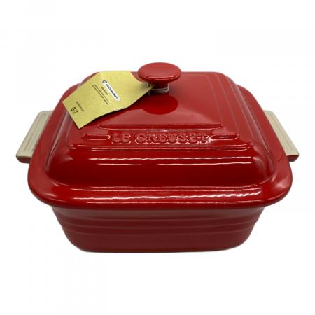 LE CREUSET (ルクルーゼ) 蓋付スクエア・キャセロール 約25