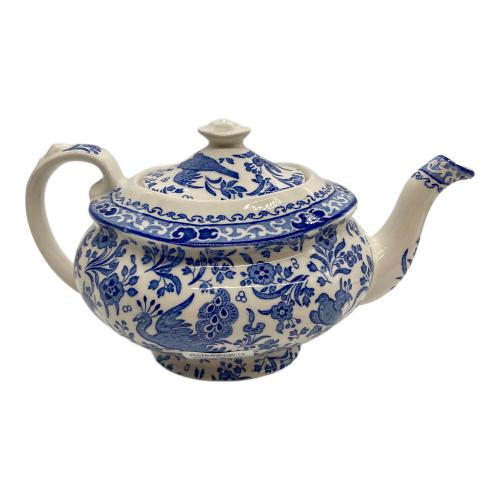 BURLEIGH (バーレイ) ティーポット 950ml ブルーリーガルピーコック 2014年復刻モデル