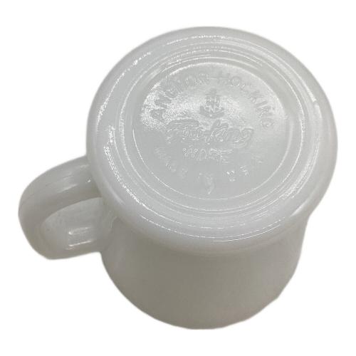 Fire King (ファイヤーキング) Dハンドルマグカップ ホワイト