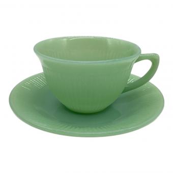 Fire King (ファイヤーキング) カップ&ソーサー ジェ-ンレイ・ジェダイ