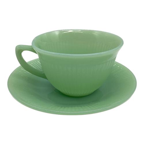 Fire King (ファイヤーキング) カップ&ソーサー ジェ-ンレイ・ジェダイ