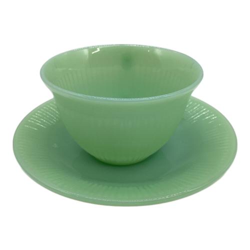 Fire King (ファイヤーキング) カップ&ソーサー ジェ-ンレイ・ジェダイ