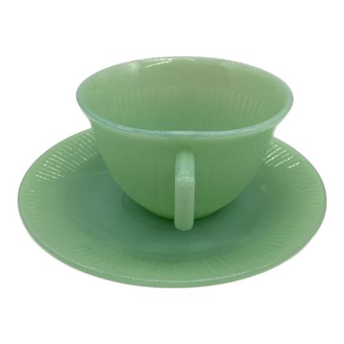 Fire King (ファイヤーキング) カップ&ソーサー ジェ-ンレイ・ジェダイ