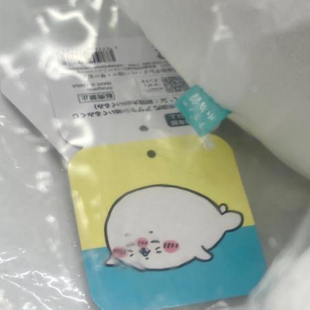 ★ナガノの水族館　アザラシぬいぐるみくじ　まとめ売り ちいかわ』のナガノが描く「アザラシ」がぬいぐるみくじになって