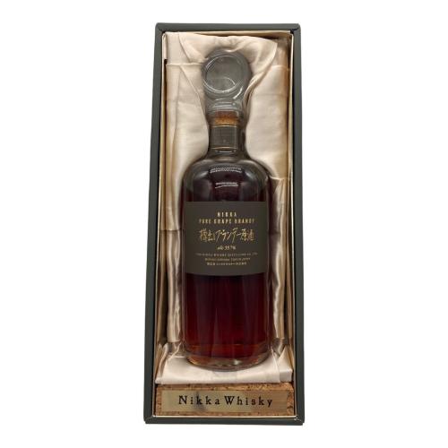 NIKKA (ニッカ) 樽出しブランデー原酒 500ml 箱付 未開封 国産ブランデー JAPAN